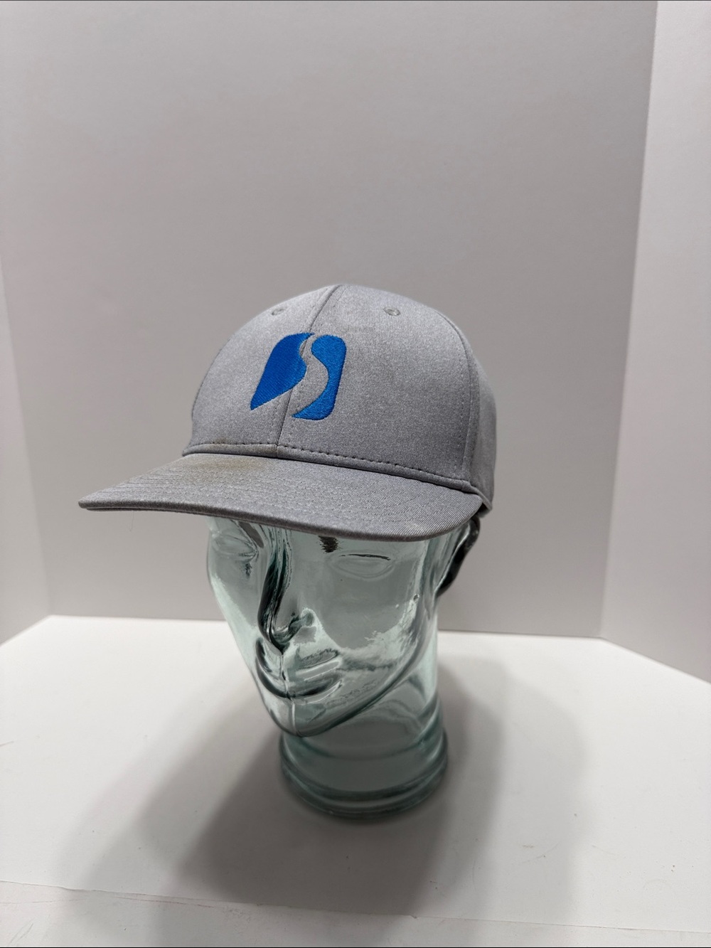 Outdoor Cap Light Gray Hat with Black Interior Trim